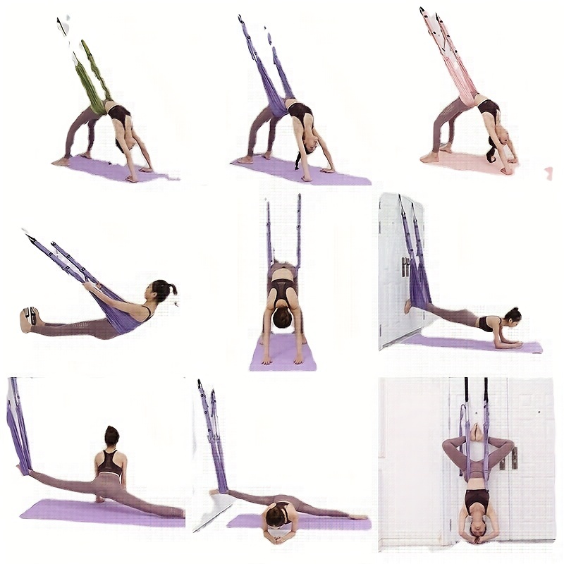 Hanging Fitness Resistance Band: 4-Step Installation, Full-Body Stretching & Strength Training at Home(PINK) โ image 5