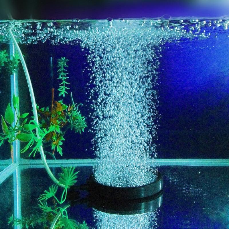 Air Bubble Disk Stone Aquarium Aerator Fish Tank Pump Hydroponics Oxygen - 20cm — image 5