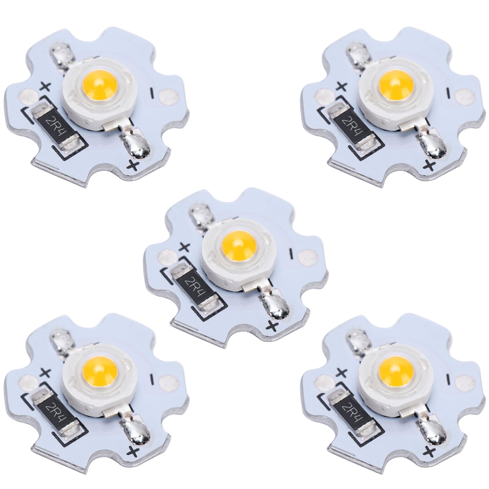 25Pcs 5V LED Chips 200LM 3W High Power LED Lamp Beads for DIY Lighting FixturesWarm White 3000‑3200K — image 6