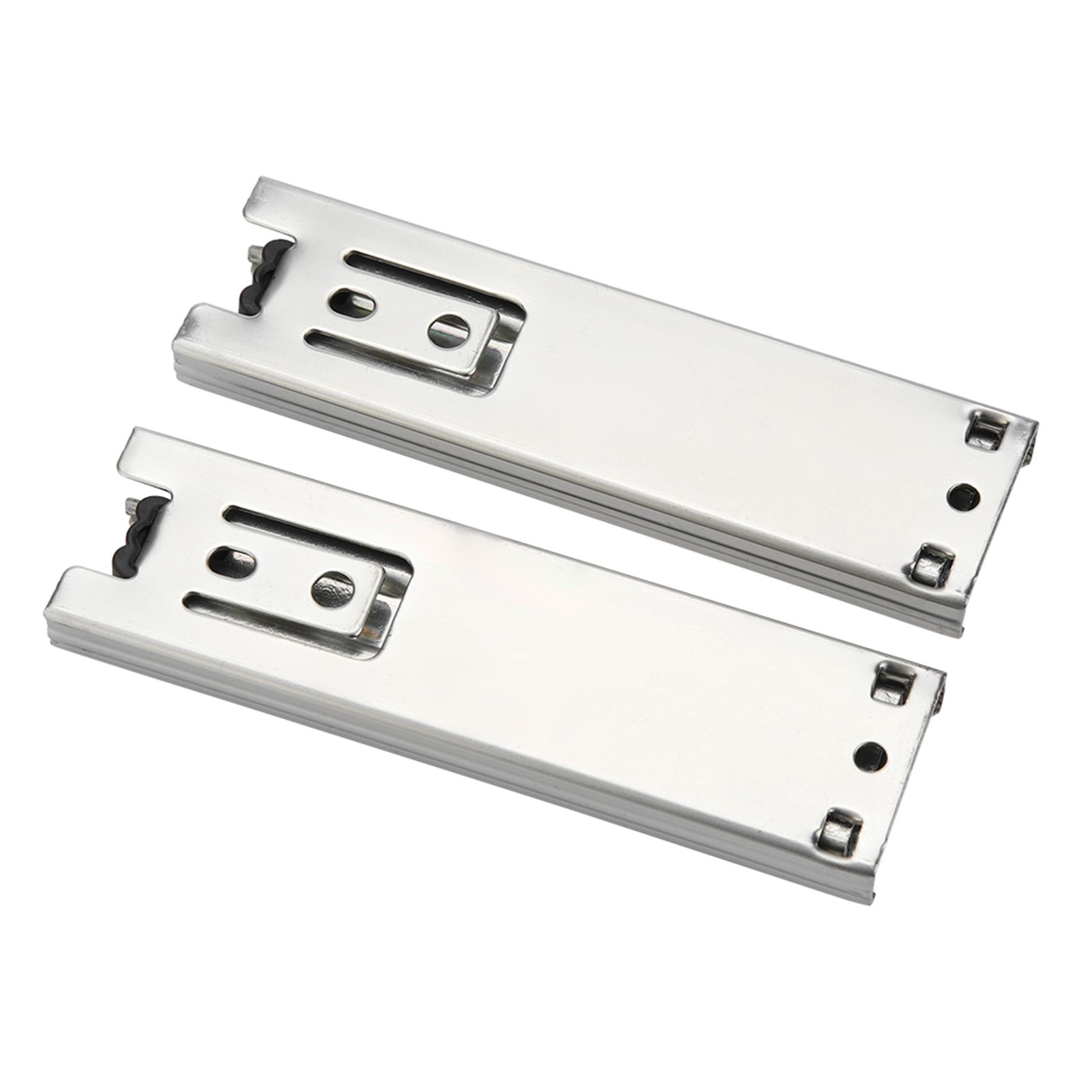 2pcs 5in Mini Short Drawer Slides Furniture Guide Rail Full Extension Kitchen Cupboard Hardware — image 2