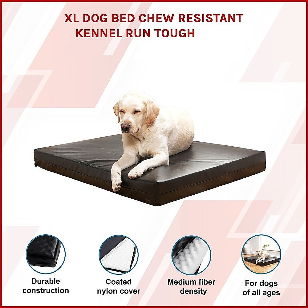 XL Dog Bed Chew Resistant Heavy Duty Kennel Run Tough Robust Durable โ image 5