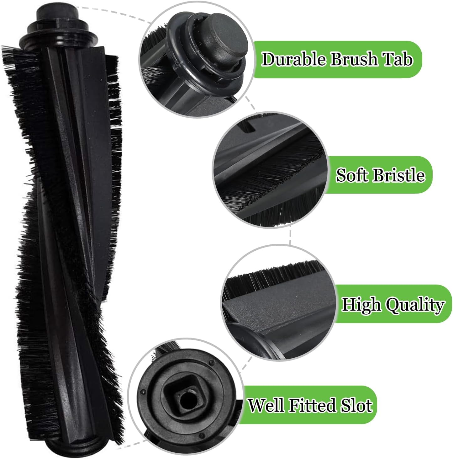 Main Roller Brush for Shark ION AV753 AV752 AV751 R85 RV850 S86 S87 S88 R71 R72 R75 RV761 RV771 RV871 ION Robot Vacuum Cleaner Replacement Accessories — image 3