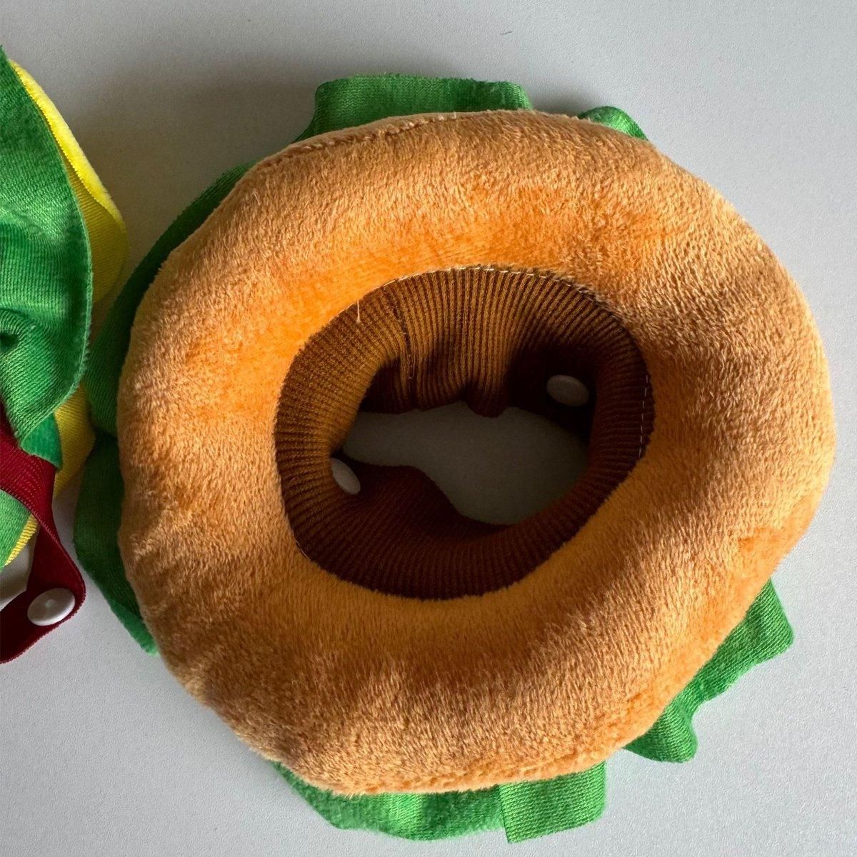 Cute Pet Hamburger Headgear Headdress for Dogs Cats Fun Costume Pet Accessory - Medium — image 5