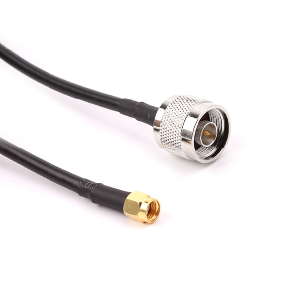 RG58 Pigtail Cable N Male to RP-SMA Male 3m RF Coaxial Antenna Cable โ image 5