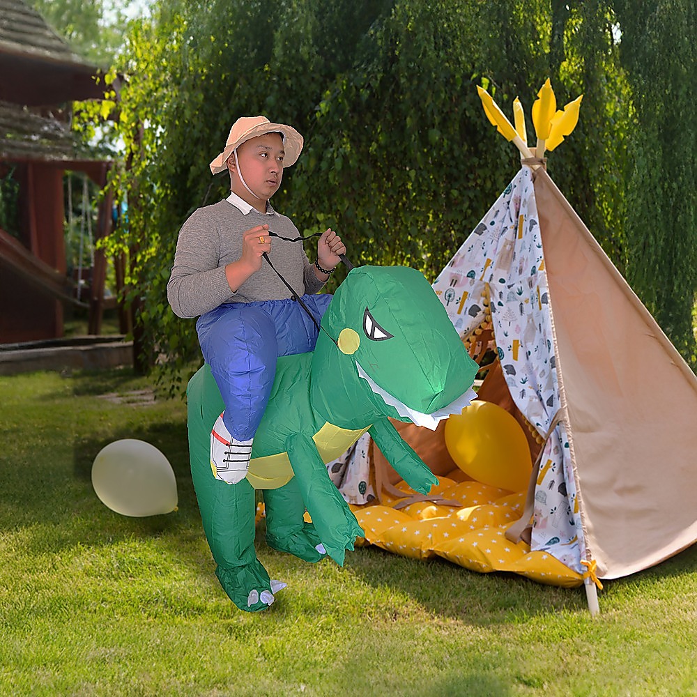 DINO Fancy Dress Inflatable Suit -Fan Operated Costume โ image 5