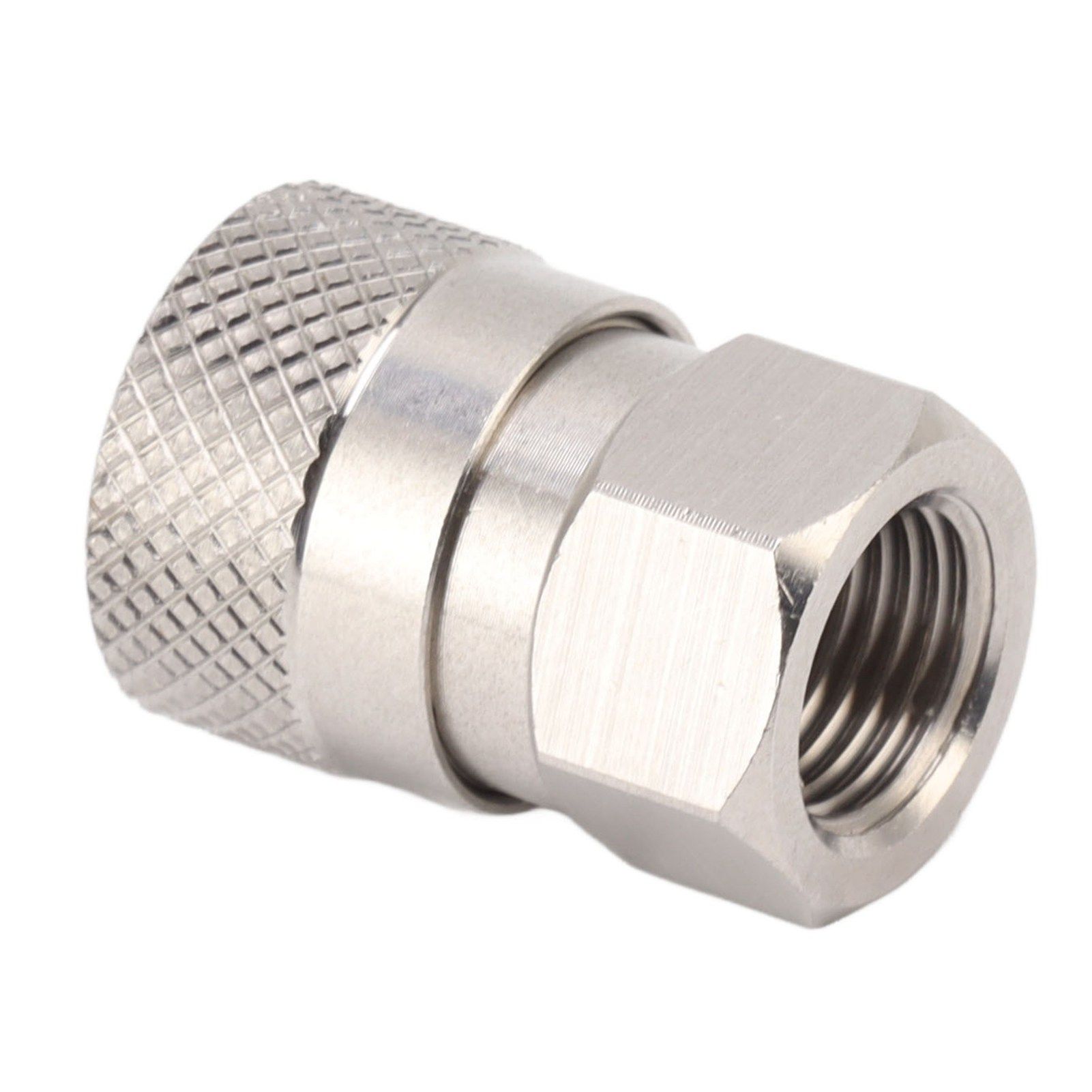 CO2 Refill Connector 304 Stainless Steel Gas Filling Adapter 1/8NPT Female Thread Coupling โ image 6