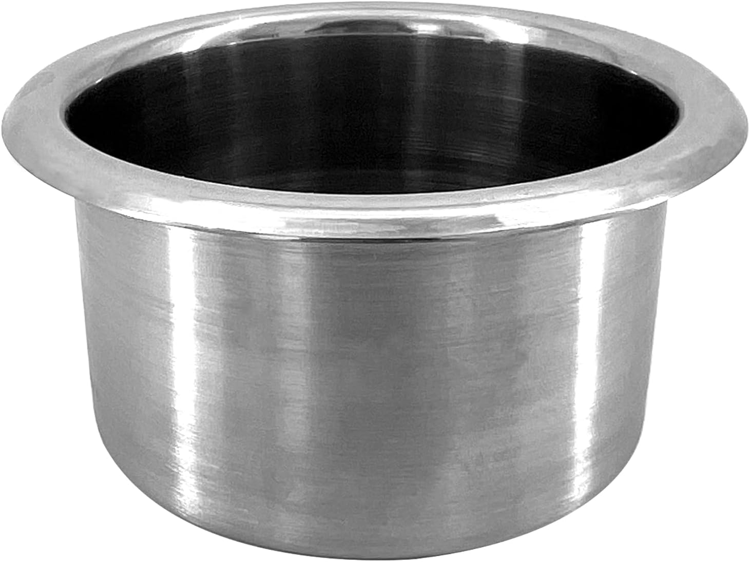 2Pcs 3" Stainless Steel Drop-in Anti-Spill Cup Holder with Non-Slip Washer,Heavy Duty Poker Table Inserts Fits Standard Soda Can for Desk, Boats, RV Cars & โ image 6