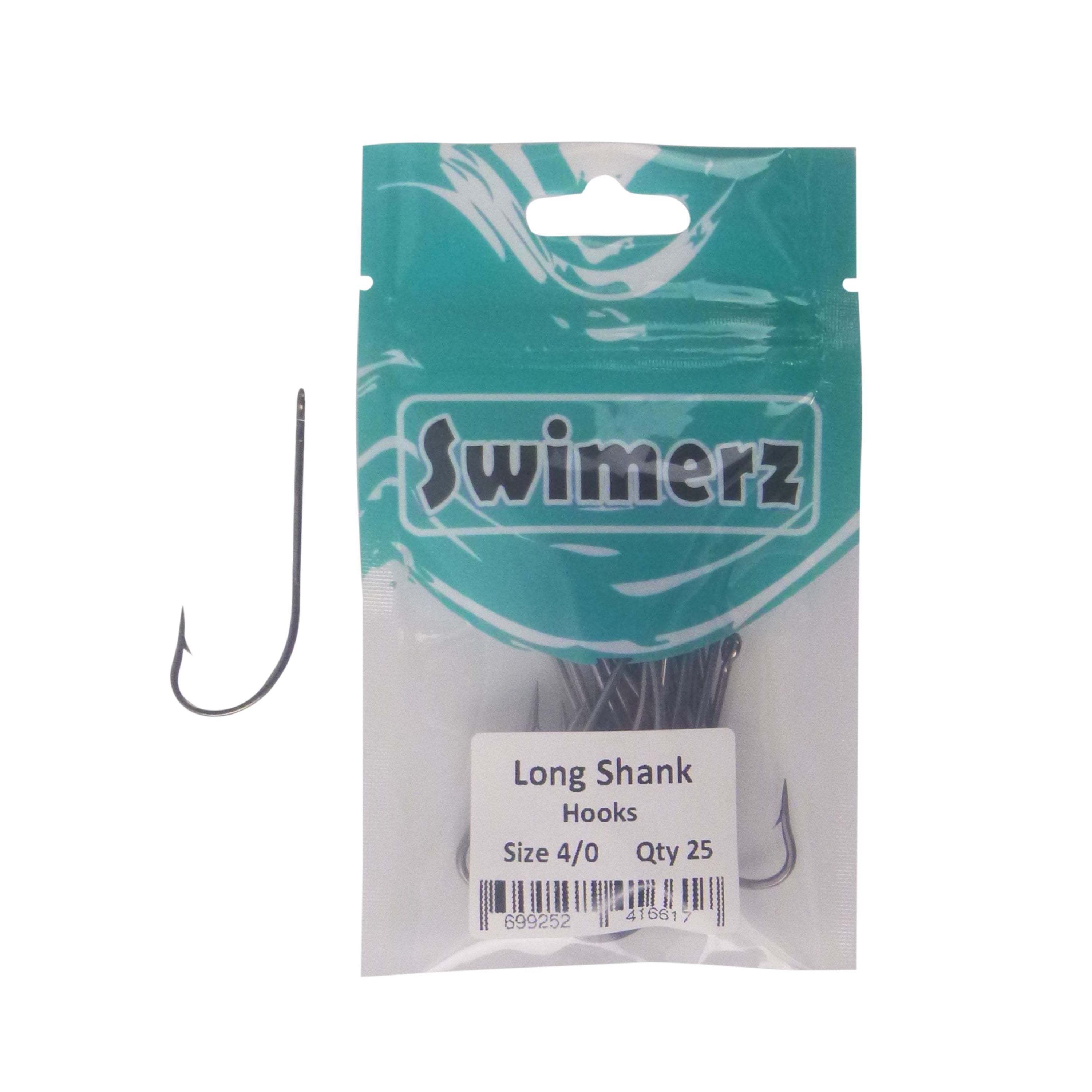 Swimerz 4/0 Long Shank Worm Hook 25 Pack — image 2