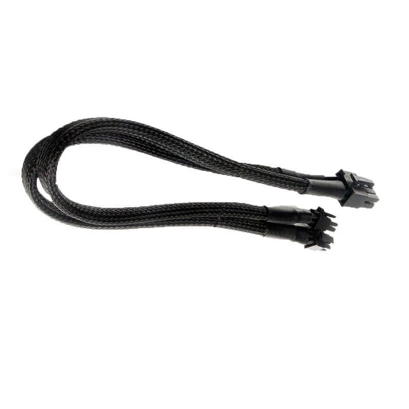 Dual Mini 6 Pin to 8 Pin PCI-E Video Card Power Cable Y Splitter 18AWG Mac Pro — image 2