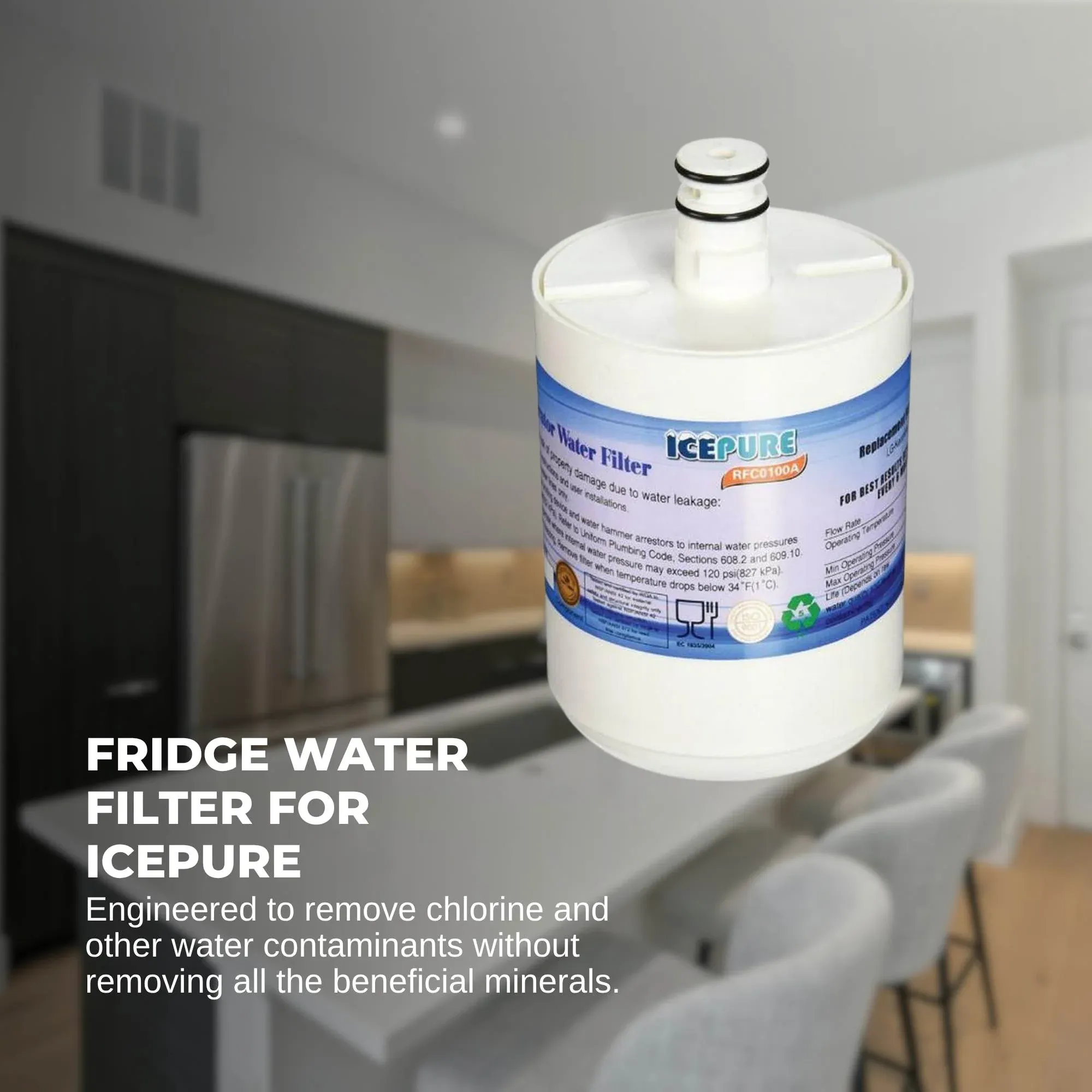 2 FRIDGE WATER FILTER For LG LT500P 5231JA2002 & KENMORE GEN11042F 469890 โ image 2