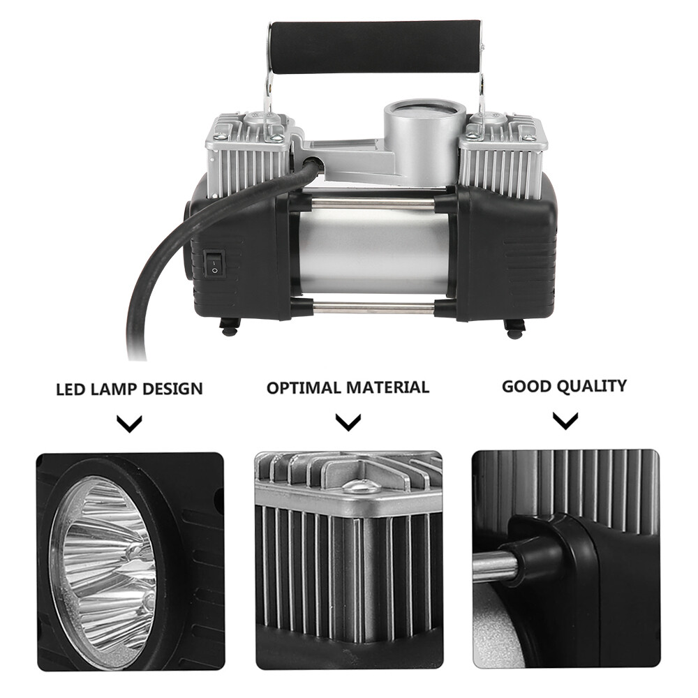 Car Air Compressor 12V 4WD Portable Tyre Inflator Deflator Truck Pump 150PSI โ image 5
