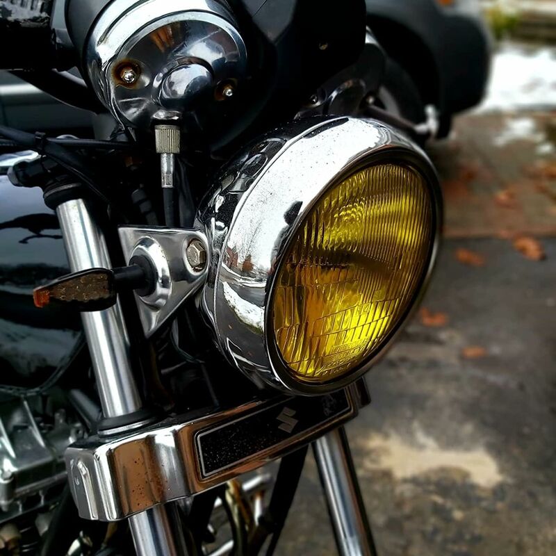 30Cm×100Cm Car Fog Light Tail Light Vinyl Film Sticker (Yellow) — image 4