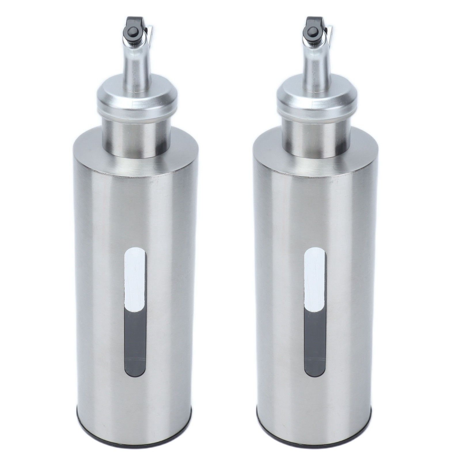Oil Dispenser Bottle Stainless Steel Easy Refill and Cleaning Modern Olive Oil Dispenser for Vinegar Sauce290ML โ image 3