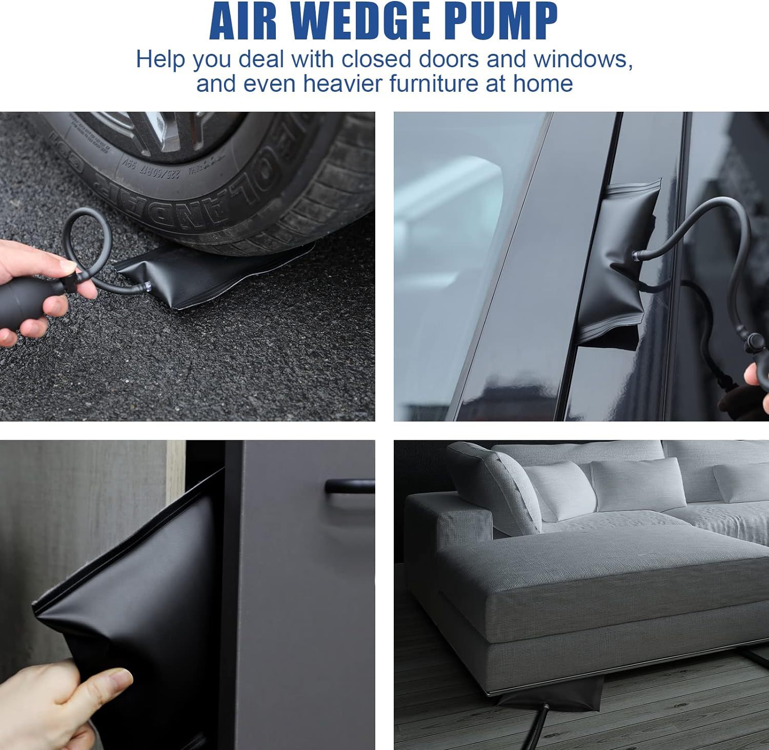Comprehensive Car Dent Repair and Interior Removal Tool Set with High-Pressure Air Wedge Pumps for Professional Maintenance Efficient Repair Solution for Local — image 4