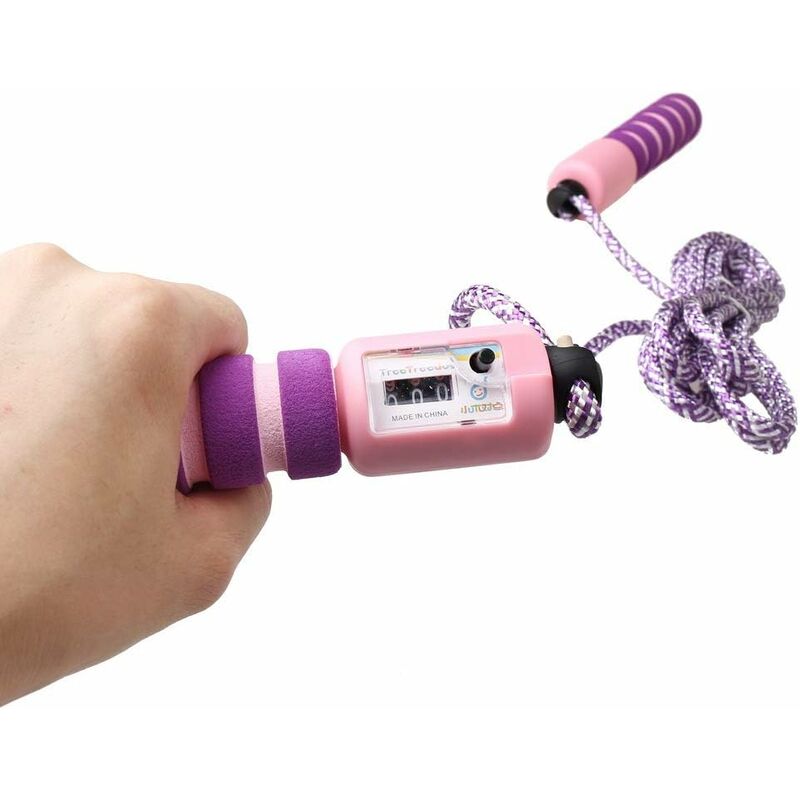 Kids Jump ROpe With Counter, Adjustable Children'S Jump ROpe, Skipping ROpe For Boys, Girls, Fitness And Exercise — image 3