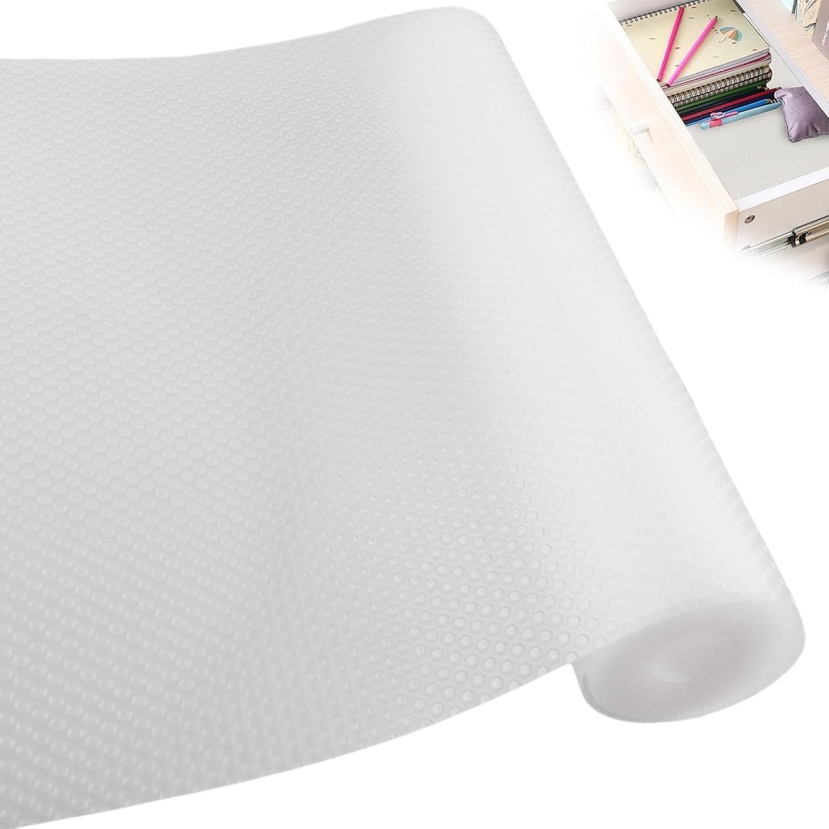 Anti-slip mat - 500 × 30 cm - Drawer mat - Antifouling pads - Kitchen drawer protector - Protection mat - Anti-slip mat - Drawer protection - Non-adhesive — image 5