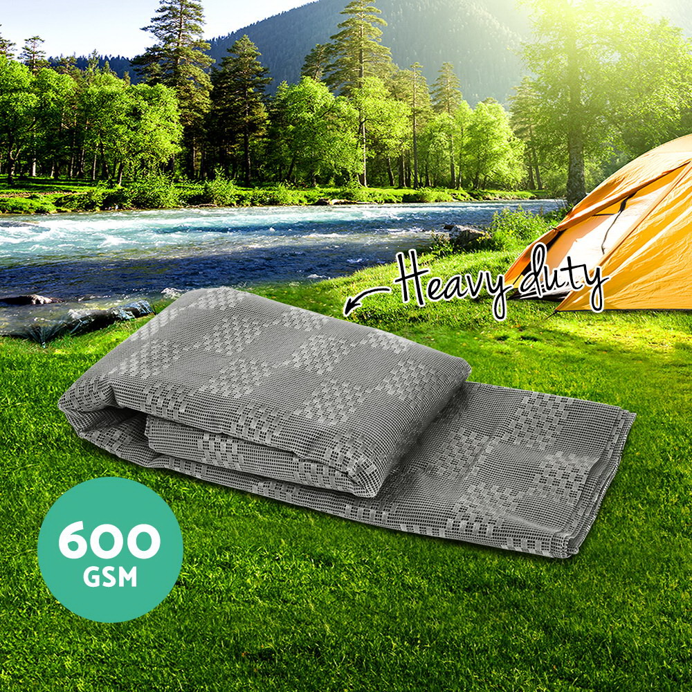 Weisshorn 4x2.5M Annex Matting 600GSM Floor Mats Hollow Design Mesh Caravan โ image 4