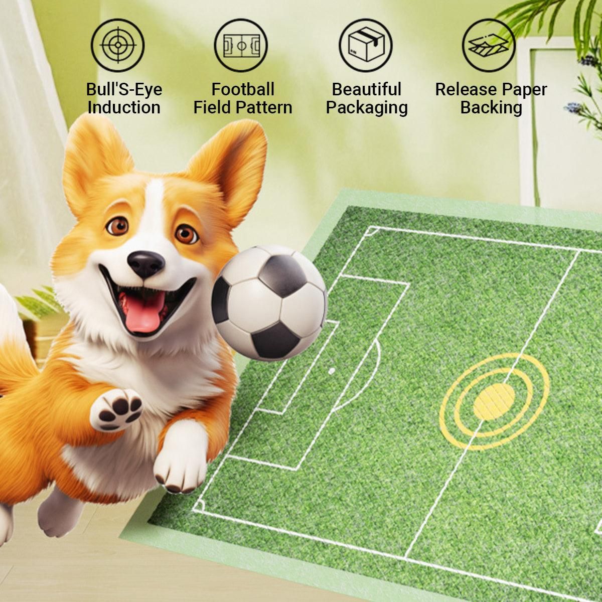 Pet Urinal Pads for Dogs Bullseye Diaper Pads Leakproof Pet Training Pads Dogs - S-50PCS — image 5