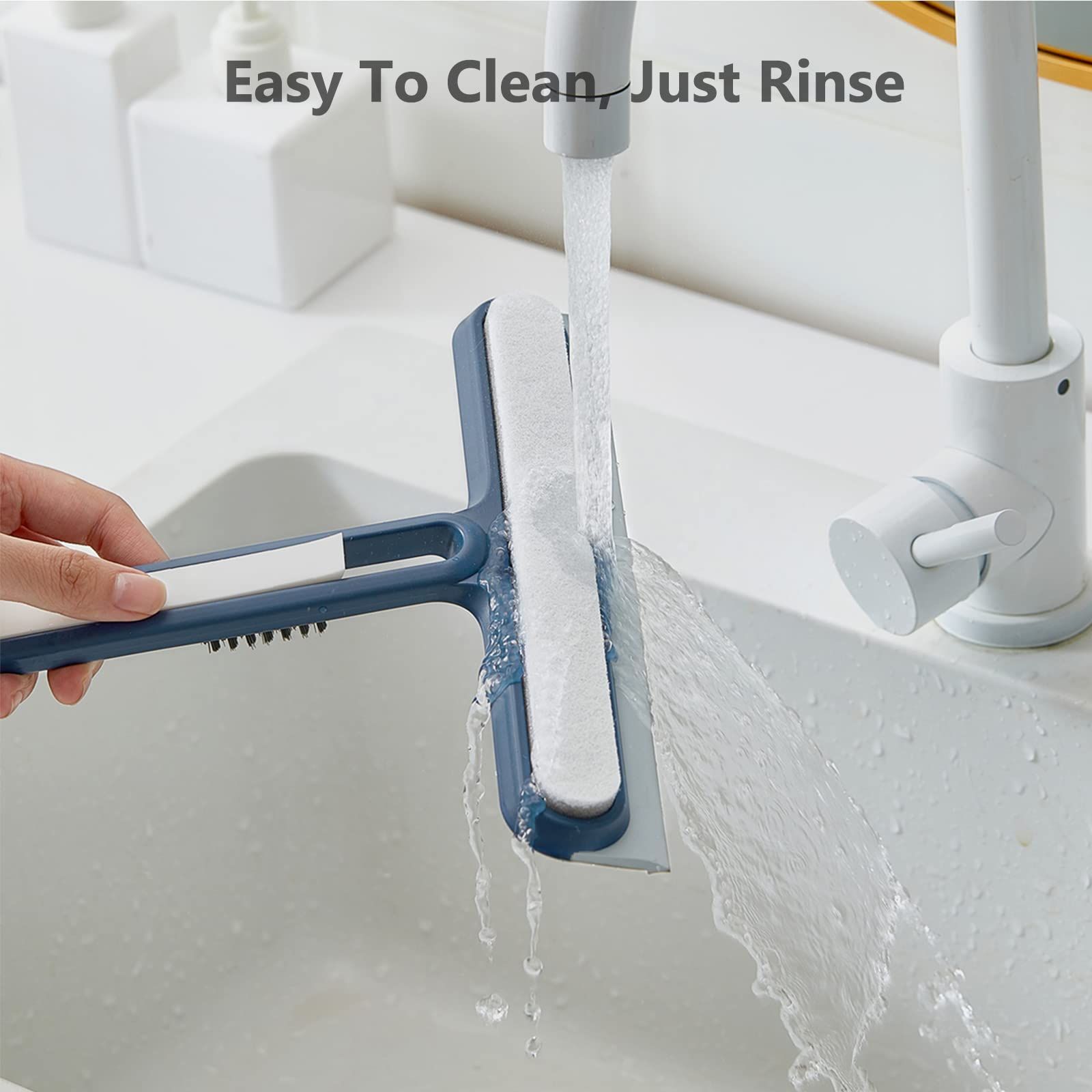 Multi-Functional Shower Squeegee, Household Cleaning Tools, Mirror Wiper, Glass Window Cleaner Squeegee, Apply to Tiles โ image 4
