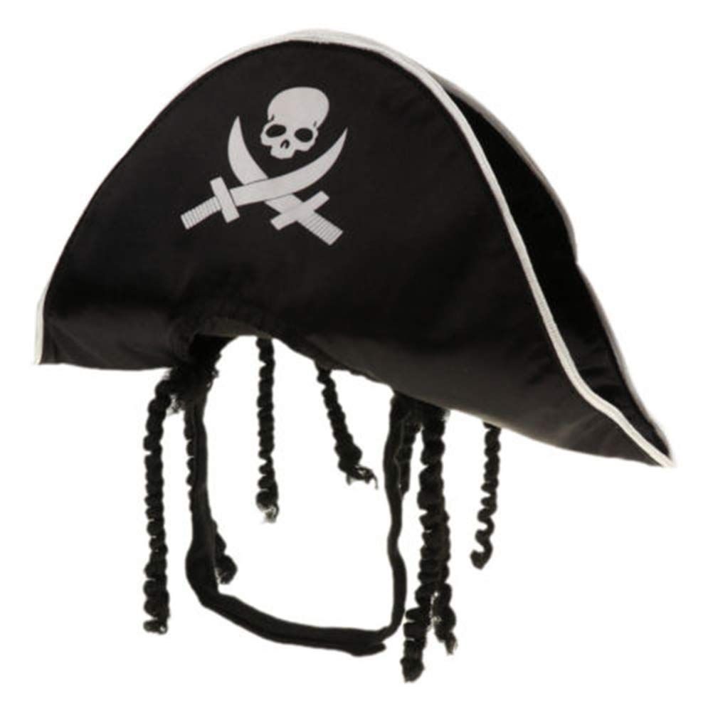 Skull Hat Delicate Pirate Design Hat Pet Halloween Hat Pet Dog Hat Decoration Costume for Halloween Party