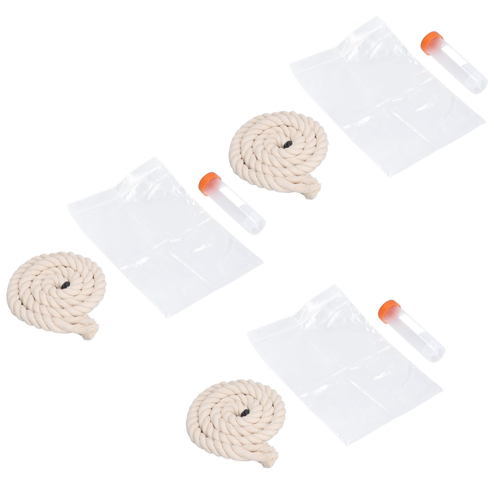 3Sets Saliva Sampling Rope Strong Practicability Complete Tools Soft Cotton Rope Swine Fever Detection Tool for Pigs — image 2
