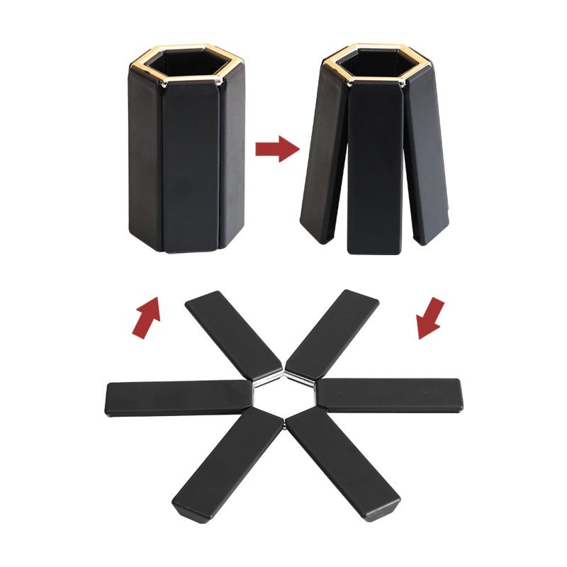 5Pcs Foldable for Kitchen Decor - Expandable for Instant Pot Holders for Kitchen Accessories Tabletop Holder - Kitchen Countertop โ image 4