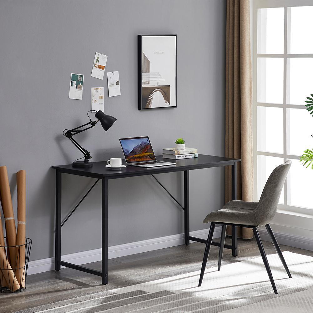 YES4HOMES Computer Desk, Sturdy Home Office Gaming Desk for Laptop, Modern Simple Style Writing Table, Multipurpose Workstation β image 3