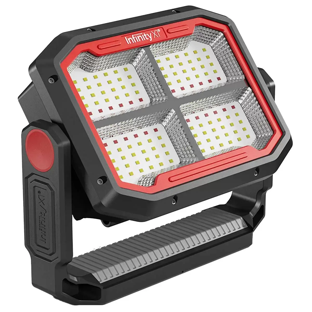 Black Dual Powered Solar Work Light 3000 Lumen with Adjustable Kelvin Settings — image 3