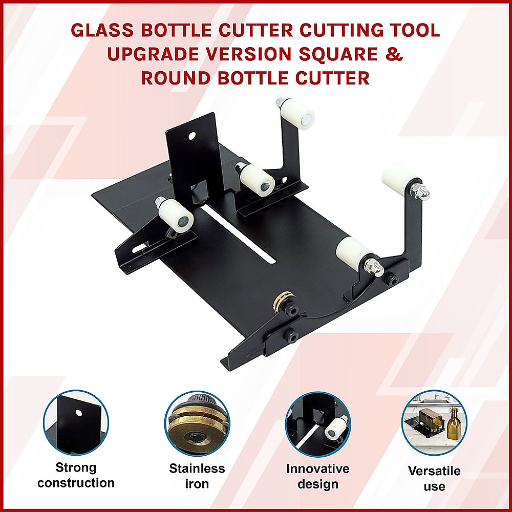 Glass Bottle Cutter Cutting Tool Upgrade Version Square & Round Bottle Cutter โ image 3