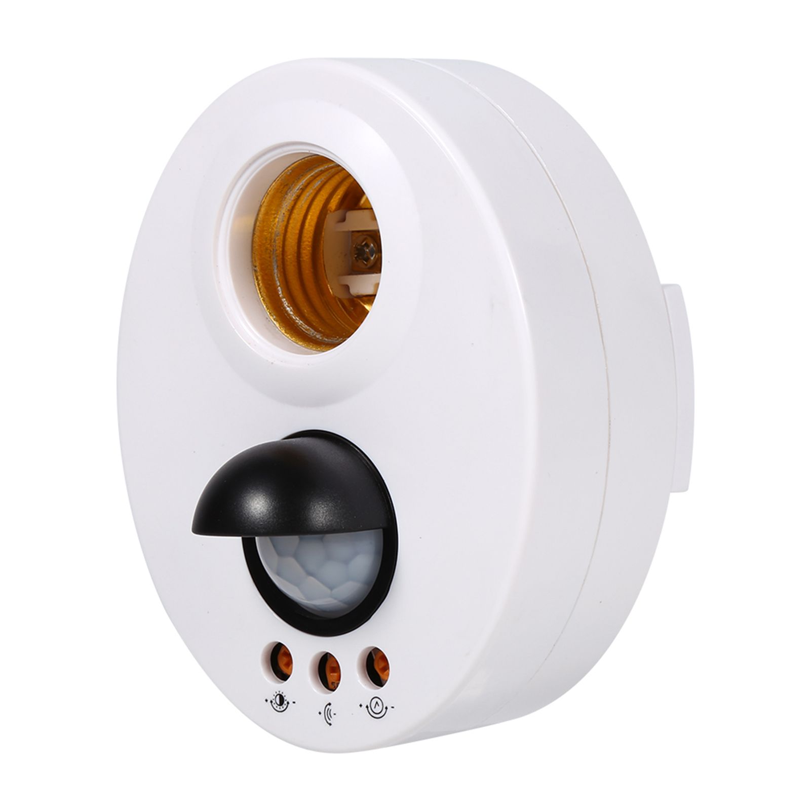 E27 110-250V Human Body Induction Automatic IR Infrared Sensor Light Socket Base Lamp Holder — image 2