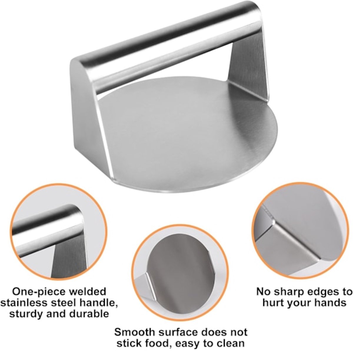 Patty Press - 5.5" Hamburger Press - Beef Patty Press Equipment — image 2