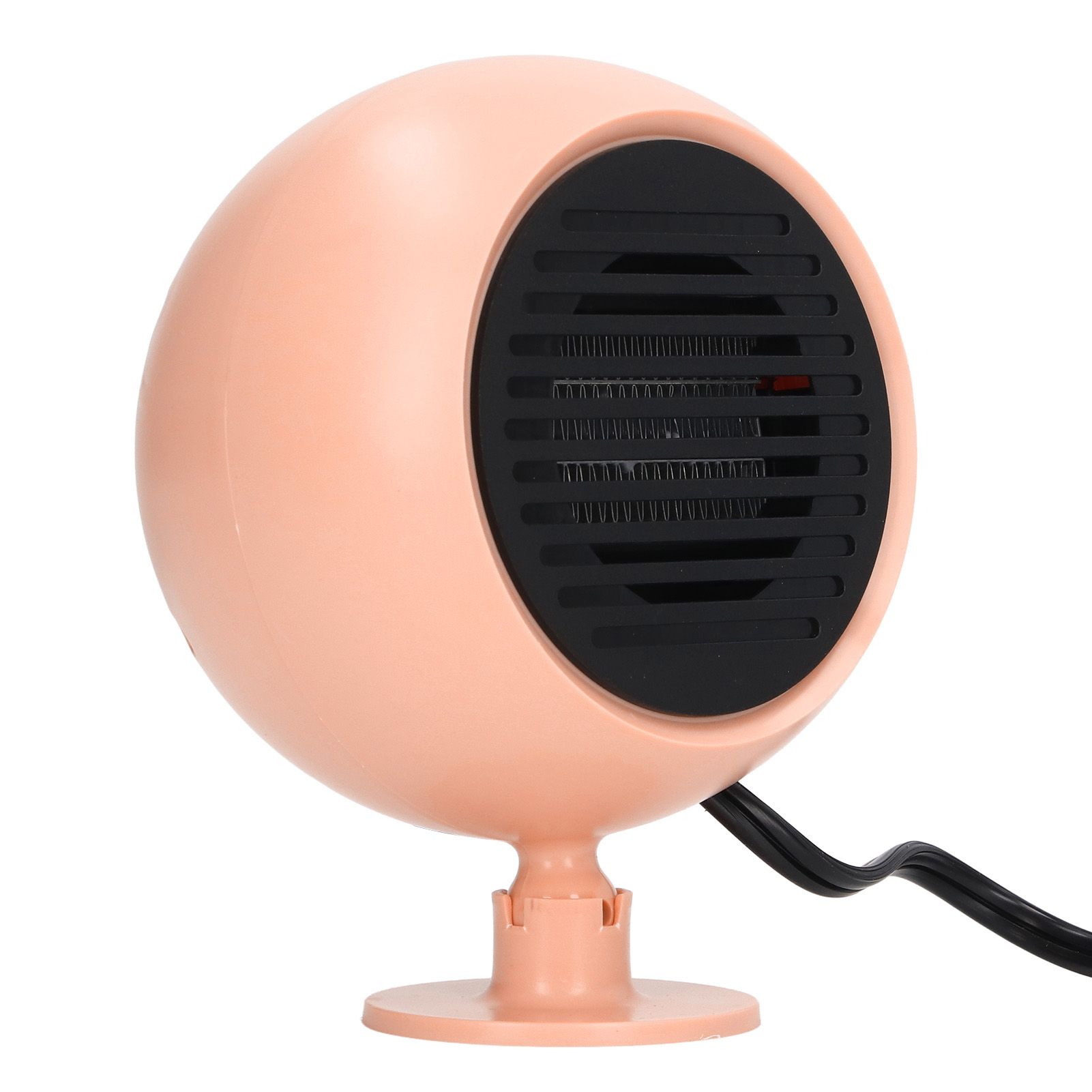 Car Heater Multi Angle Rotation Planetary Car Heater Portable Windshield Defogger Defroster Pink 12V โ image 3