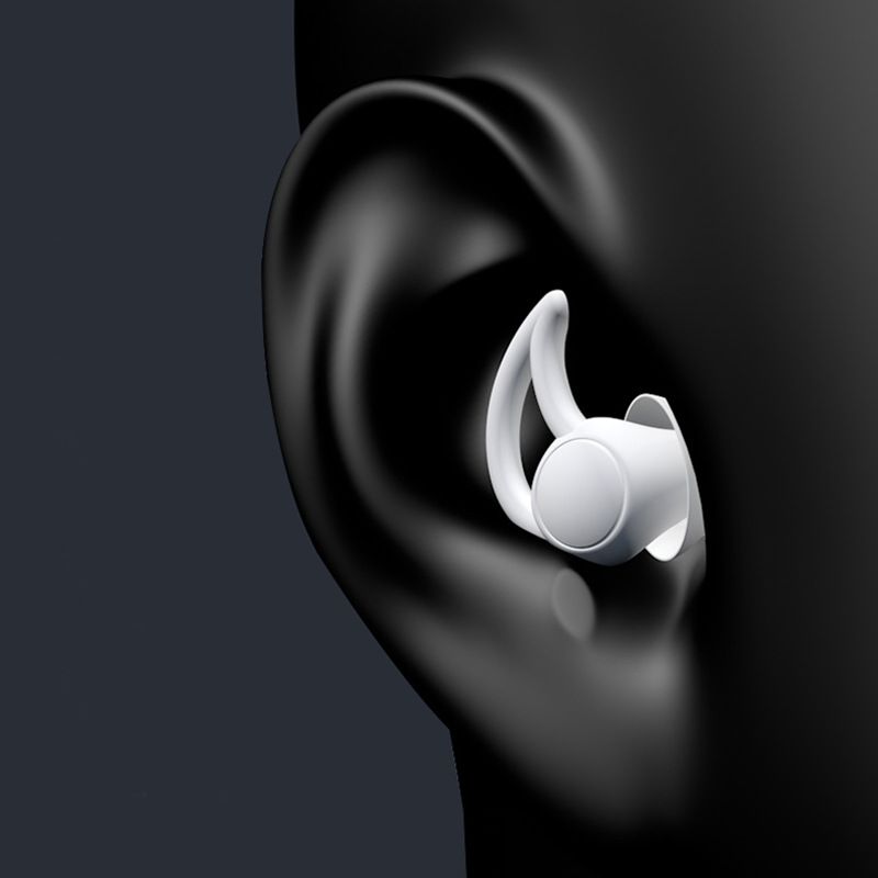 1 Pair Soundproof Noise Reduction Earbuds Motorcycle Reusable for Motorcycle Airplane Earphone Mute Travel — image 5