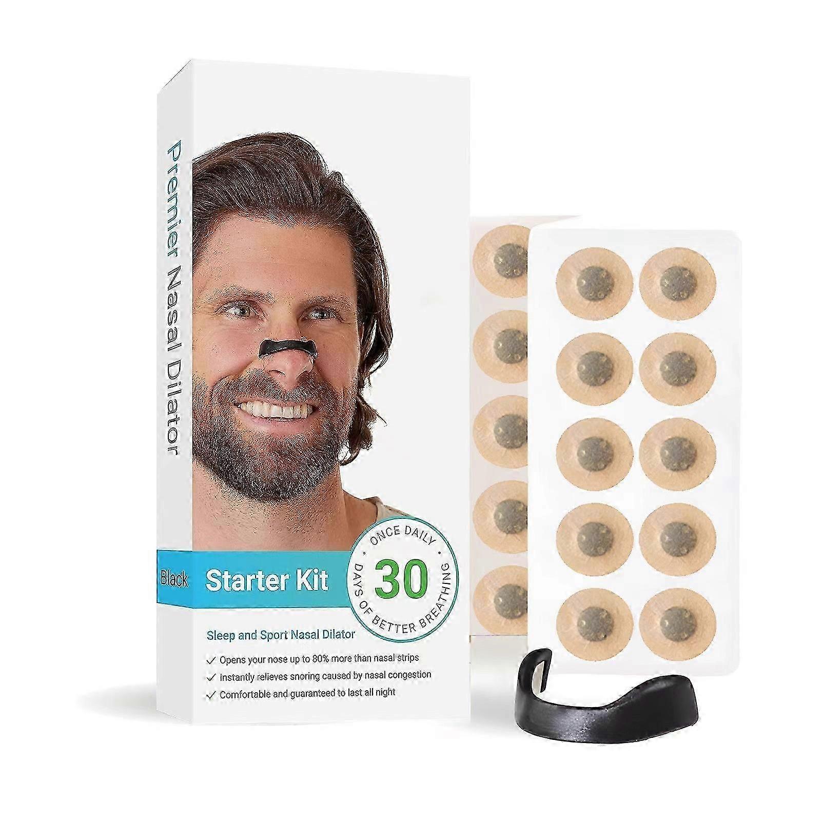 Breathing Nasal Strip Starter Kit Anti-Snoring Ventilation Sleeping Aid