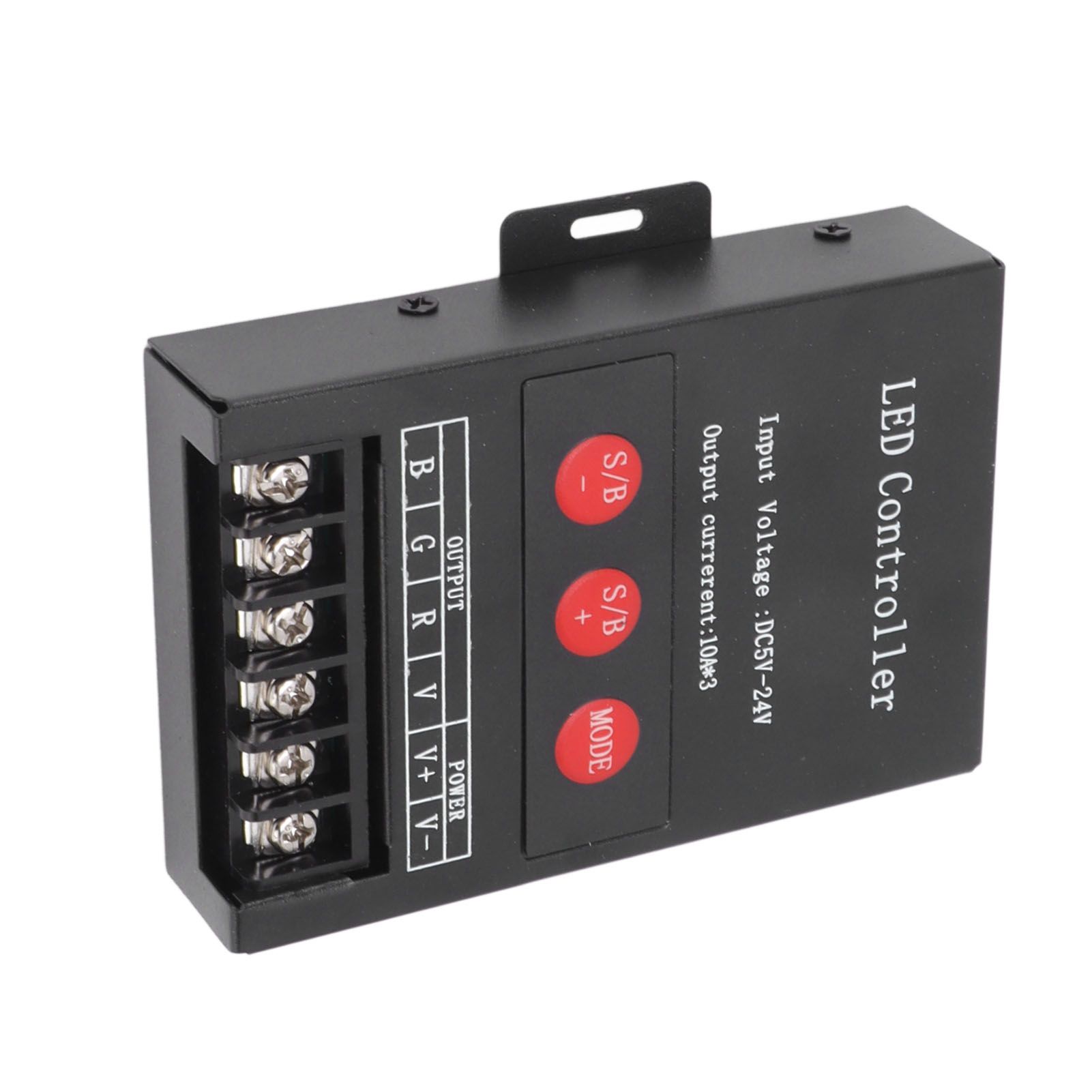 RGB LED Controller High Power Wireless Iron Shell 15 Modes Colorful Light Controller for KTV Hotel Home — image 3