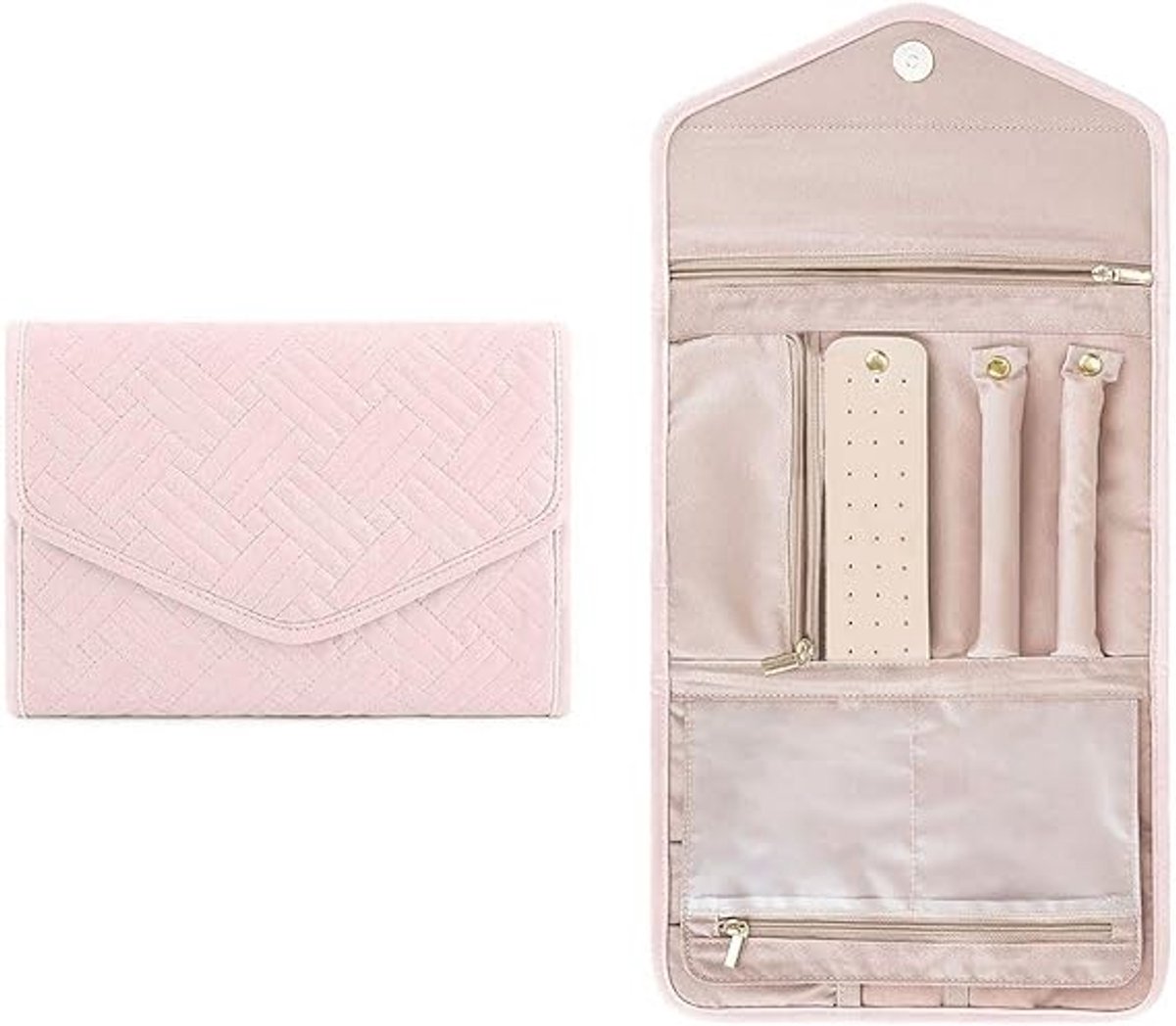 1 piece jewelry storage bag - portable jewelry bag Suitable for earrings - Storage accessories - Jewelry holder organizer - Travel jewelry organizer - Jewelry â image 4