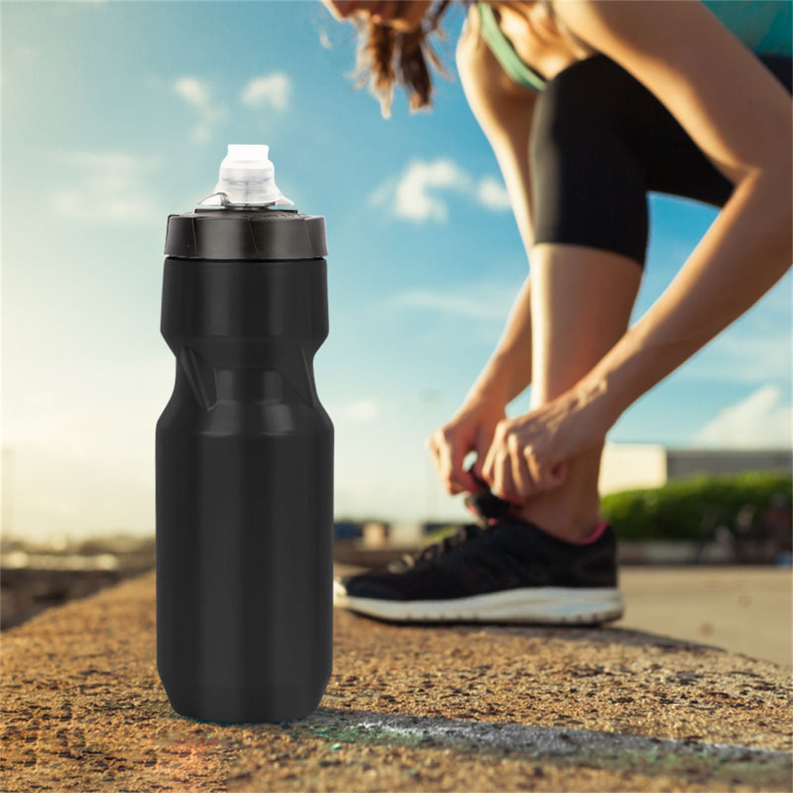 Bottle, Sports Water Bottle, Kitchen Supplies, Steel Insulated Stainless Steel Water Bottle – for Cycling Fitness & Sports Fits Most Cages CH — image 2