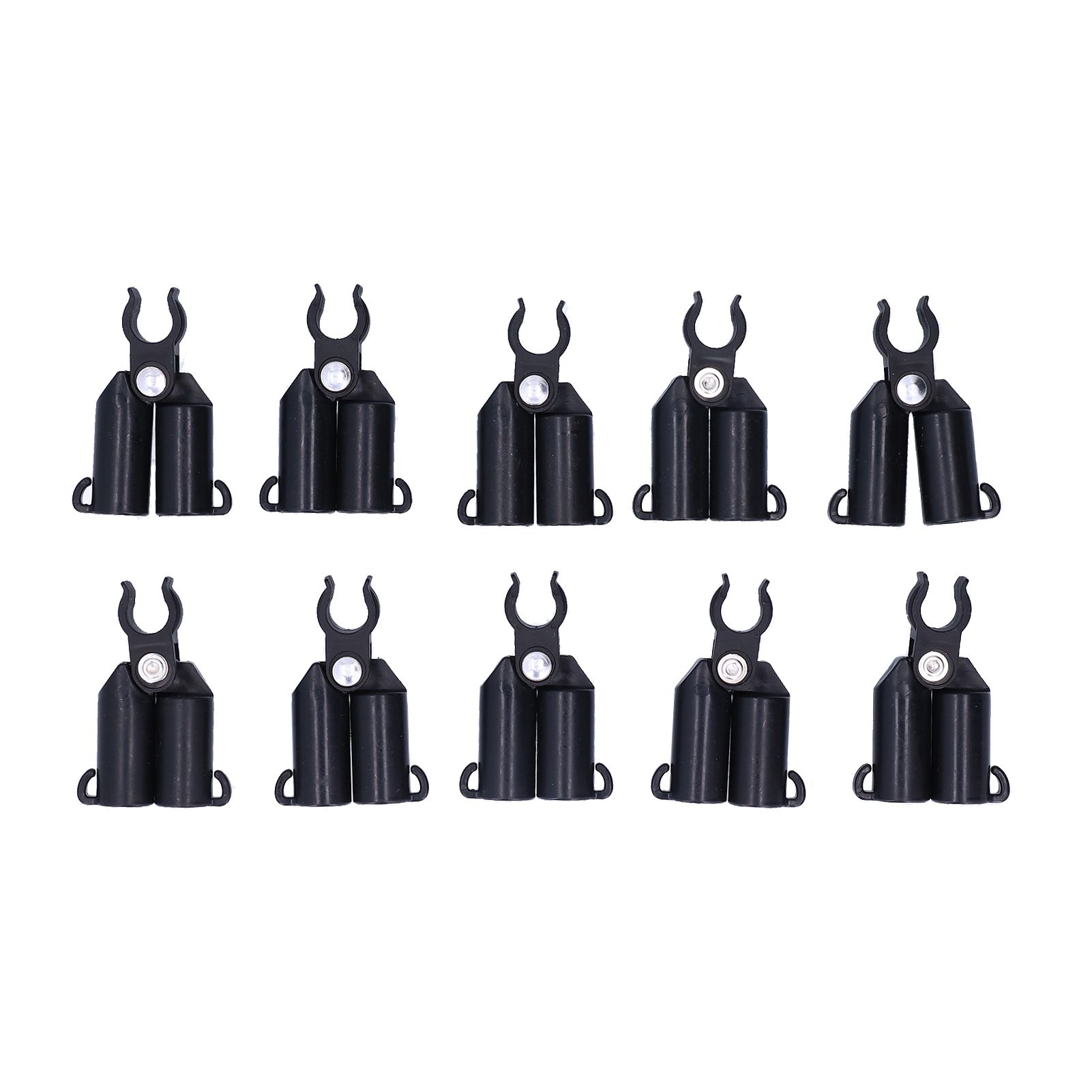 10PCS A-Type Connecting Joint Fixed Clip Plant Supports Fixing Stakes Connector Garden Tool(16mm ID ) — image 6