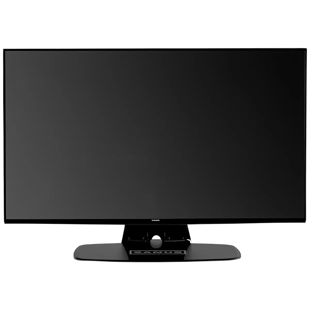 Black Swivel TV Stand with Height Adjustability for Living Room — image 3