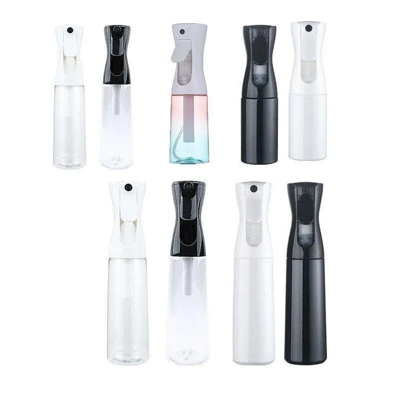 500ML Continuous Spray Bottle Ultra Fine Mist Dispenser Sanitizer Salon - Black — image 3