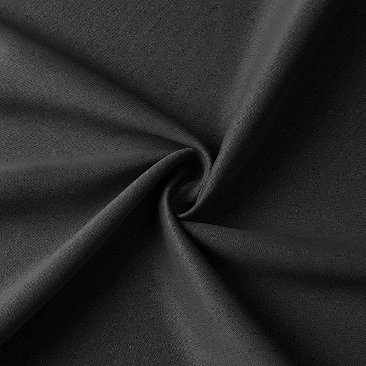 1 Piece Light Gray Blackout Curtain Panel With Grommets, Thermal Insulating Microfiber Drapes For Bedroom And Office, 100 x 250 cm โ image 5