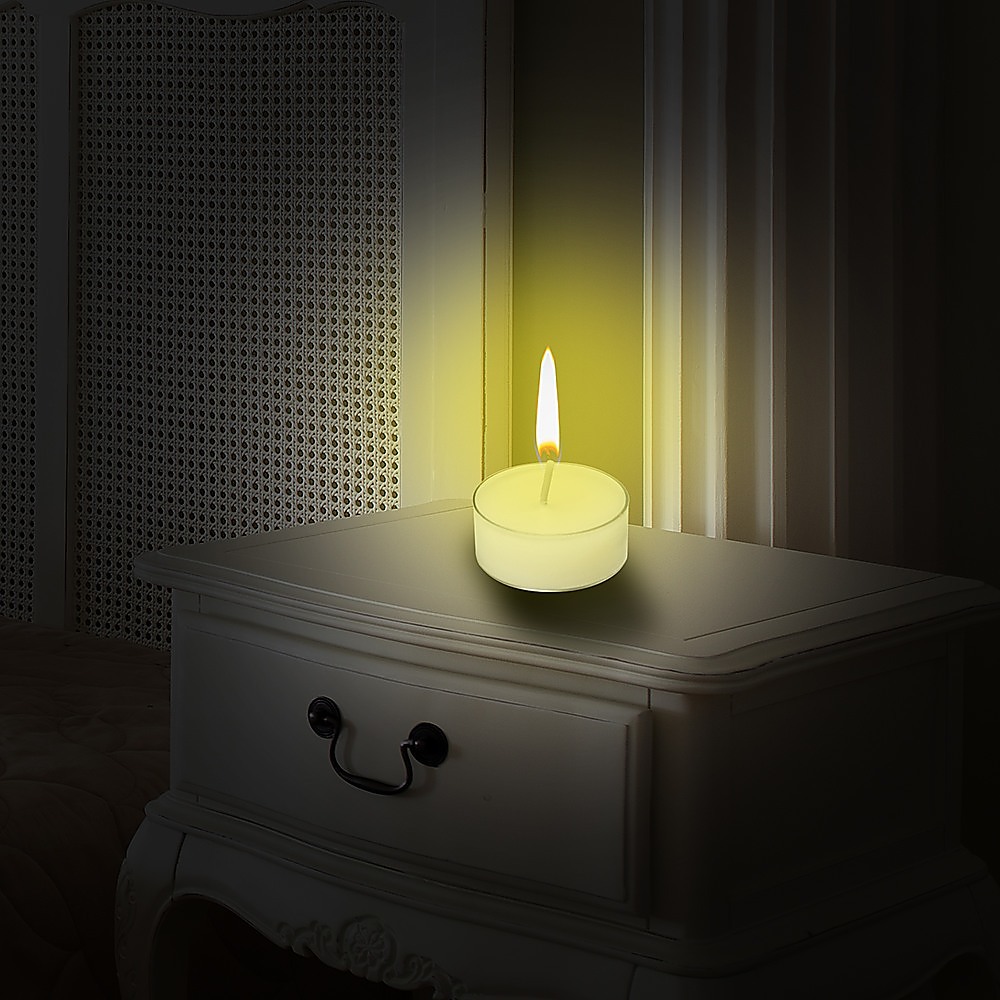 Bulk Buy Unscented SOY WAX Tealights, Soy Wax Tealight Candles - (100pc per set) โ image 2