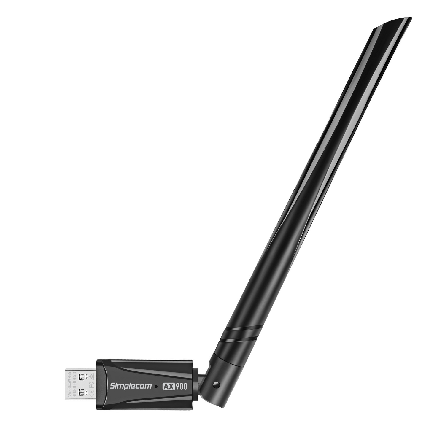 Simplecom NW831 Wi-Fi 6 and Bluetooth 5.3 Combo USB Adapter Dual Band AX900 โ image 3