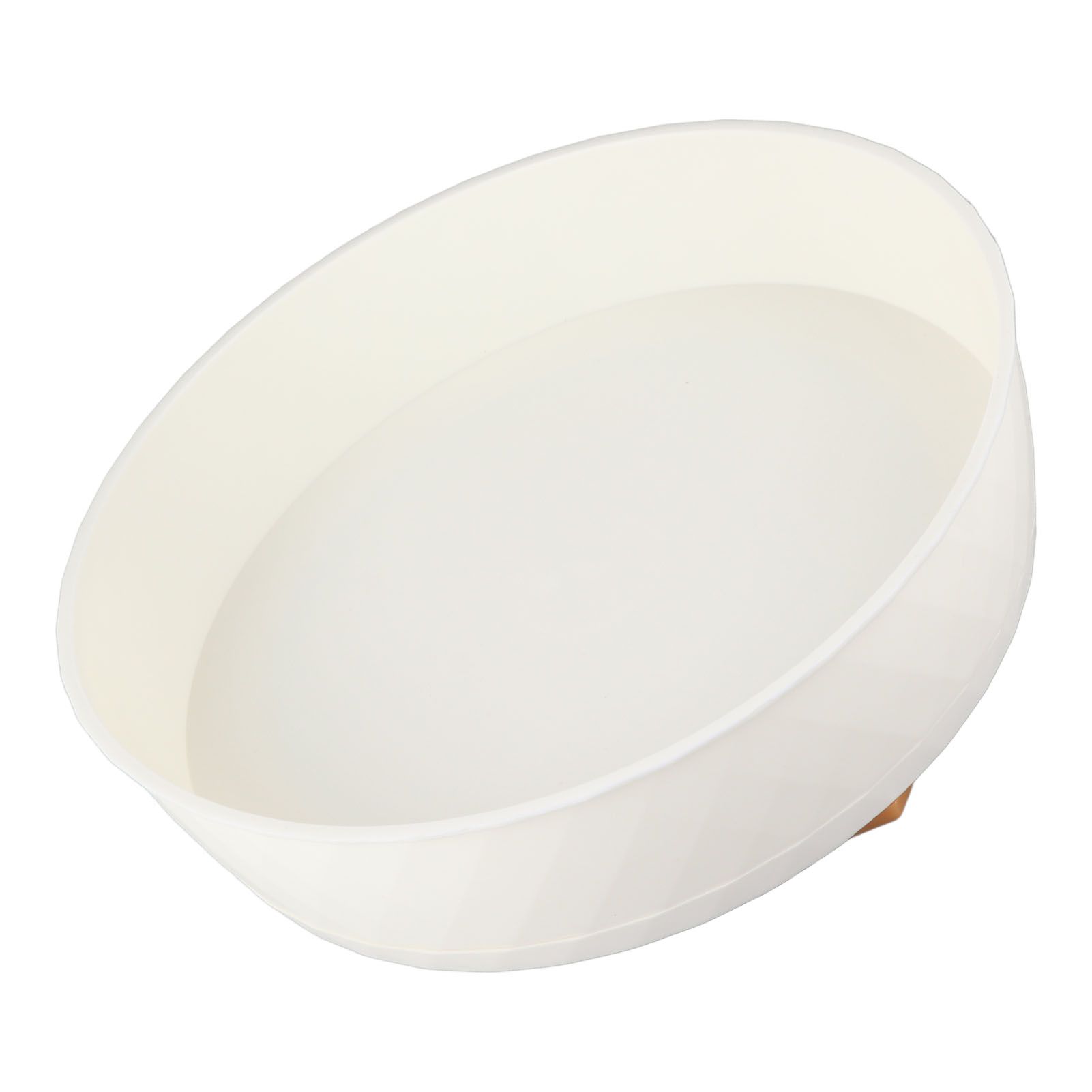 Kitchen Turntable Spin Round Tray 360 Degrees Rotating Non Skid Multifunctional Spice Organizer for Cabinet Pantry Refrigerator Countertop White โ image 6
