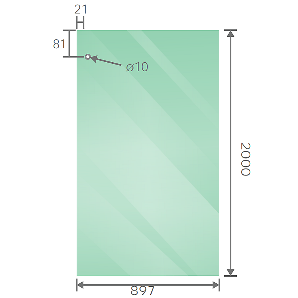 120 × 90cm Frameless Glass Sliding Corner Shower – With Chrome Rail and Wall Channel for Contemporary Bathrooms — image 4