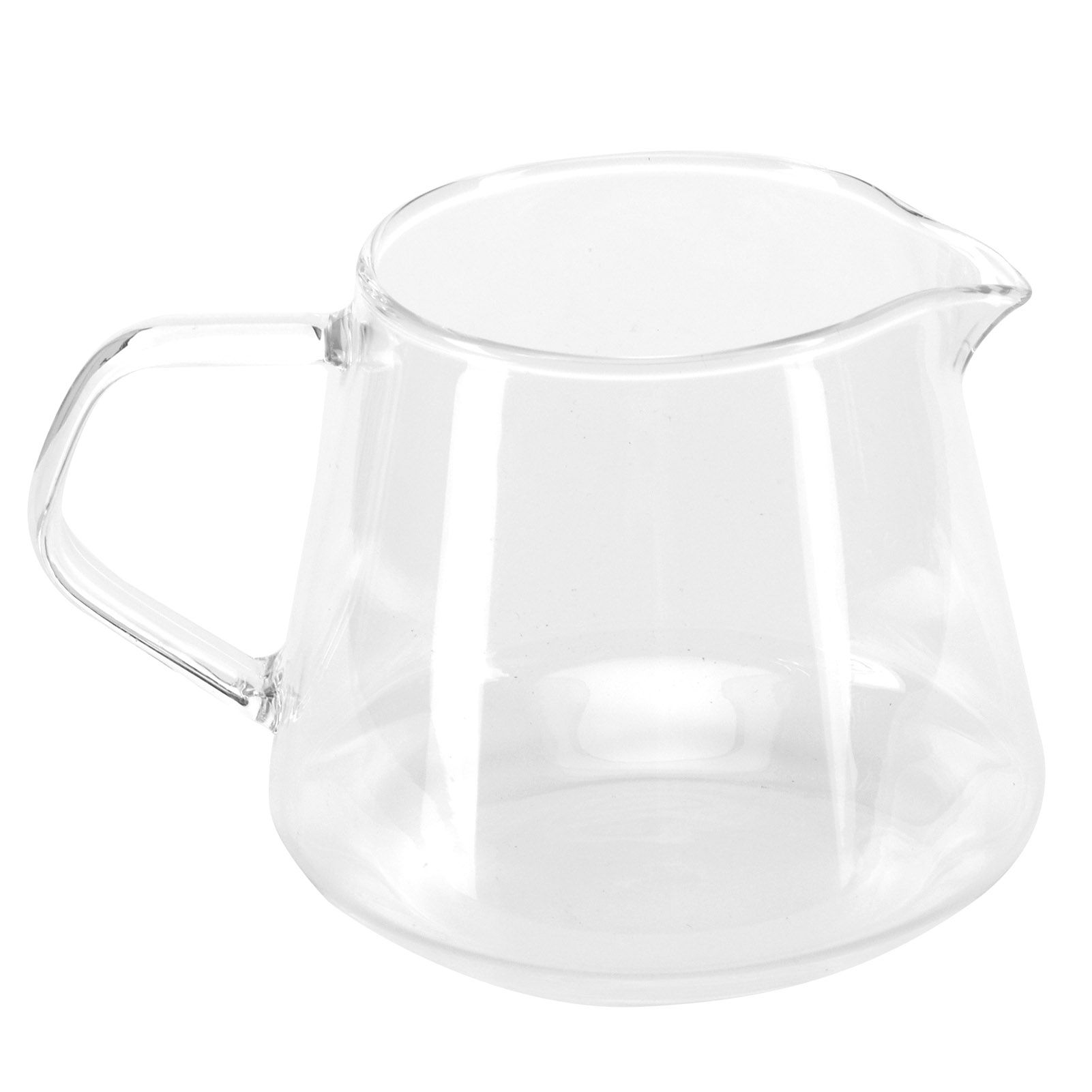 Transparent Cup High Borosilicate Glass Coffee Sharing Cup AntiScalding for Drinking Tea(650ml ) — image 3