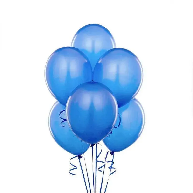 Latex Balloons 10 Inch for Birthday Party Wedding Event Decoration 10PCS Set - Silver โ image 5
