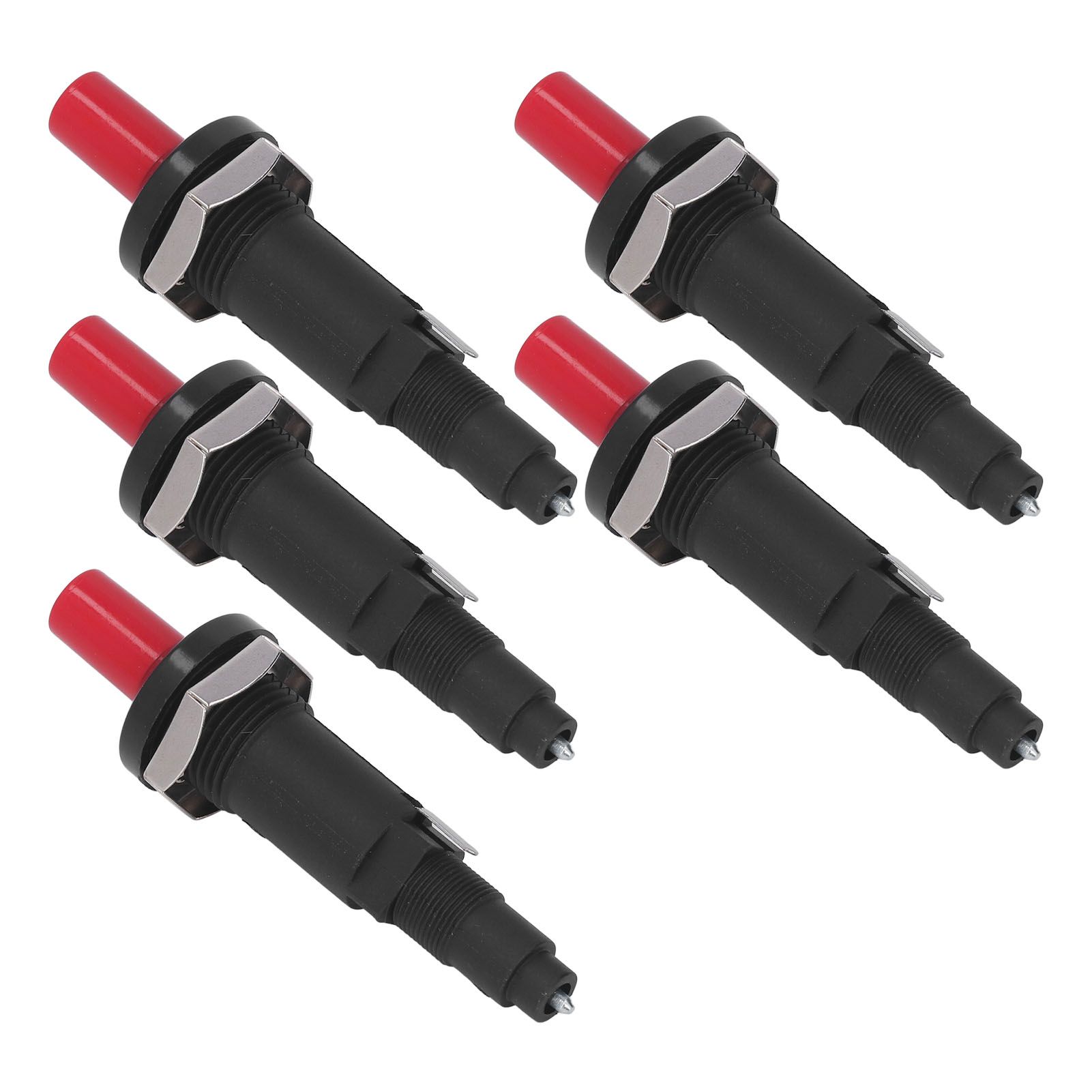 5PCS Piezo Igniter 1 Out 2 Spark PP Shell Push Button Grill Igniters for Outdoor Cooking — image 2