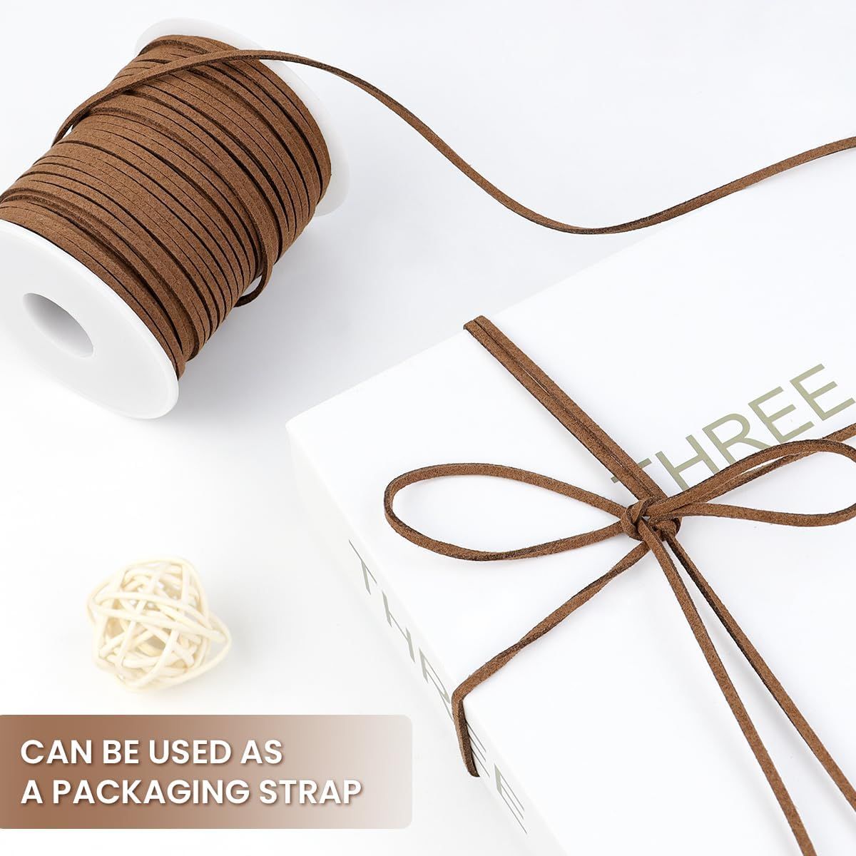 Suede Leather Cord for Jewellery Making, Soft Leather Lacing for Bracelets, Necklaces, Beading, Craft Projects and Handmade Accessories โ image 6