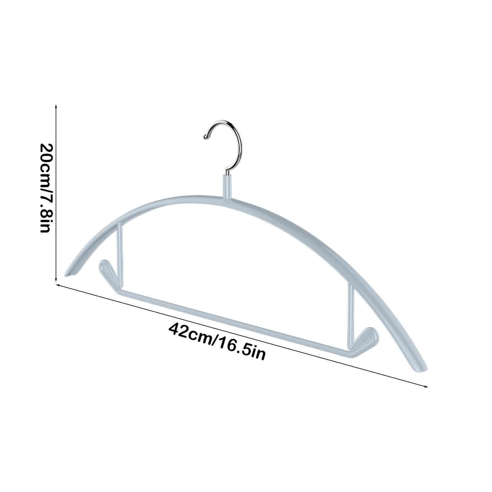 Premium Velvet Hangers, Heavyduty- Non Slip No Shoulder Bump Suit Hanger - Chrome Hooks,Space Saving Round Clothes Hanger for — image 3